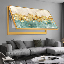 American oil painting large size meter box decoration painting living room wall electric switch box shielding box power wall beautification