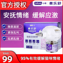 Small shell cat Fellashu facial information vegetarian pet appeasing emotional anti-stress cat mess called a messy urine-inducing agent