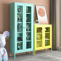 Household transparent handheld display cabinet dust proof glass cabinet playblind box LEGO collection display cabinet display cabinet