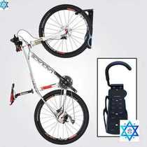 Bike rack to hang on the wall hook household receive storage