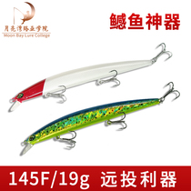Luya bait long-cast Mino freshwater suspended perch bait 145F 19g long-cast floating waterway sub bait
