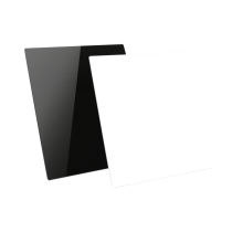 Black White Mirror panel reversing board acrylic photo photography board reflector fish tank background board matte customization