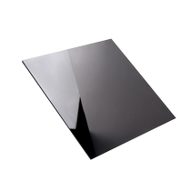Black opaque black tea yellow tea single-sided Frosted Black 1-12mm acrylic plate plexiglass custom processing