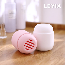 LEYIX0129 Capsule Beauty Egg collection tool water droplet sponge powder powder and dust - proof portable silicone protective sleeve