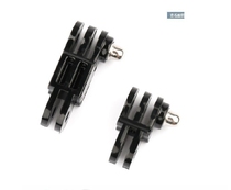 gopro co-directional adjustment arm hero accessories 90 degrees in the same direction long and short link universal adapter extension rod