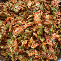 Chongqing Farmhouse Handmade Hemp Spicy Raaf Dried Spicy Squeezed Vegetable Slices Freshly Pickled Vegetables Leftover Rice Vegetable Crispy and Crisp Dried Strips