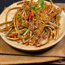 Sichuan Chongqing Special Products Handmade Cow Leather Tofu Dry Halogen Flavor Tofu Dried Cold Mixed Barbecue Hot Pot ingredients 1 catty