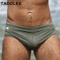 TADDLEE Triangular Swimming Pants Mens Speed Dry Air Sexy Mens Swimming Pants Spa Tide Surges Low Waist Professional Swimming Trunks