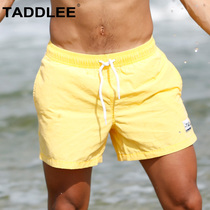 TADDLEE Beach Pants Mens Speed Dry Relax Casual Holiday Spa Pants Mens Big Code Seaside Seaside Shorts Vacation
