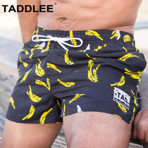 TADDLEE beach pants men seaside quick-drying men casual swimming shorts boys vacation loose beach pants flowers