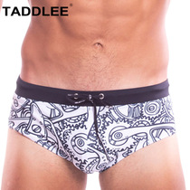 TADDLEE swimming trunks mens Triangle Hot Spring quick-drying mens swimming trunks sexy professional seaside mens swimsuit personality