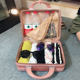 Retro mini suitcase 14 inch cosmetic case wedding dowry travel small case cosmetic bag boarding suitcase female Retro mini suitcase 14 inch cosmetic case wedding dowry travel small case cosmetic bag boarding suitcase female
