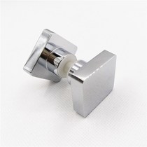 Glass shifting door handle glass door bathroom armrest pure copper handlebar fitting handle single hole pair hand grip