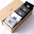 winter padded towel socks pure cotton deodorant men's socks cotton mid high sports men's socks business socks 5 pairs