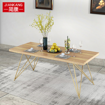 Nordic solid wood dining table Computer desk Desktop Home simple work desk Writing desk Bedroom modern simple desk