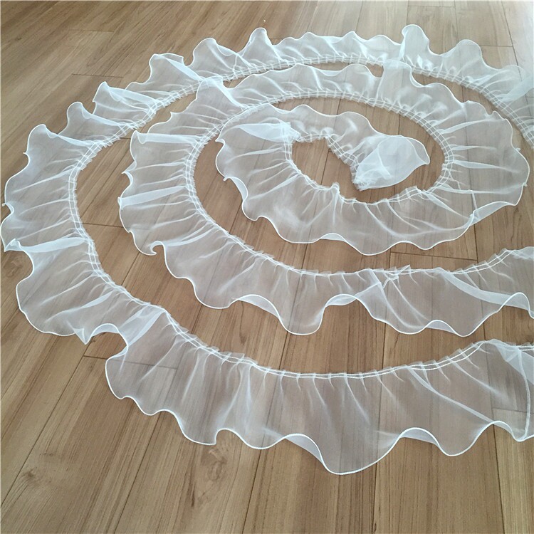 材质 其他 花边工艺 其他 适用范围 婚纱 品牌 才子爵 颜色 白色单层