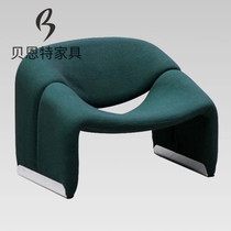 Creativechair streamer chair M-shaped leisure chair Designer new high-quality model room shaped sofa chair