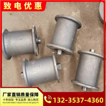 Shanxi Lingshi endless rope winch support pulley mining endless rope support pulley set