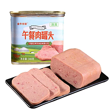 【2罐装】牛肉午餐肉罐头340g[6元优惠券]-寻折猪