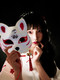 Cute cat face mask Chinese style mask cat model vibrato little fox selfie COS mask Hanfu with tassels Cute cat face mask Chinese style mask cat model vibrato little fox selfie COS mask Hanfu with tassels