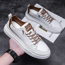 Mens shoes 2022 autumn new trendy shoes trendy leather shoes mens sports shoes small white shoes winter casual skate shoes