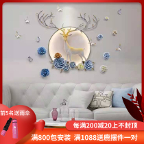 Dining room wall decoration Creative Nordic 3d stereo living room Sofa TV background wall Wall decoration pendant