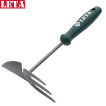 Leta gardening tools Gardening metal rake hoe Potted planting Flower ripper Garden gardening supplies 435