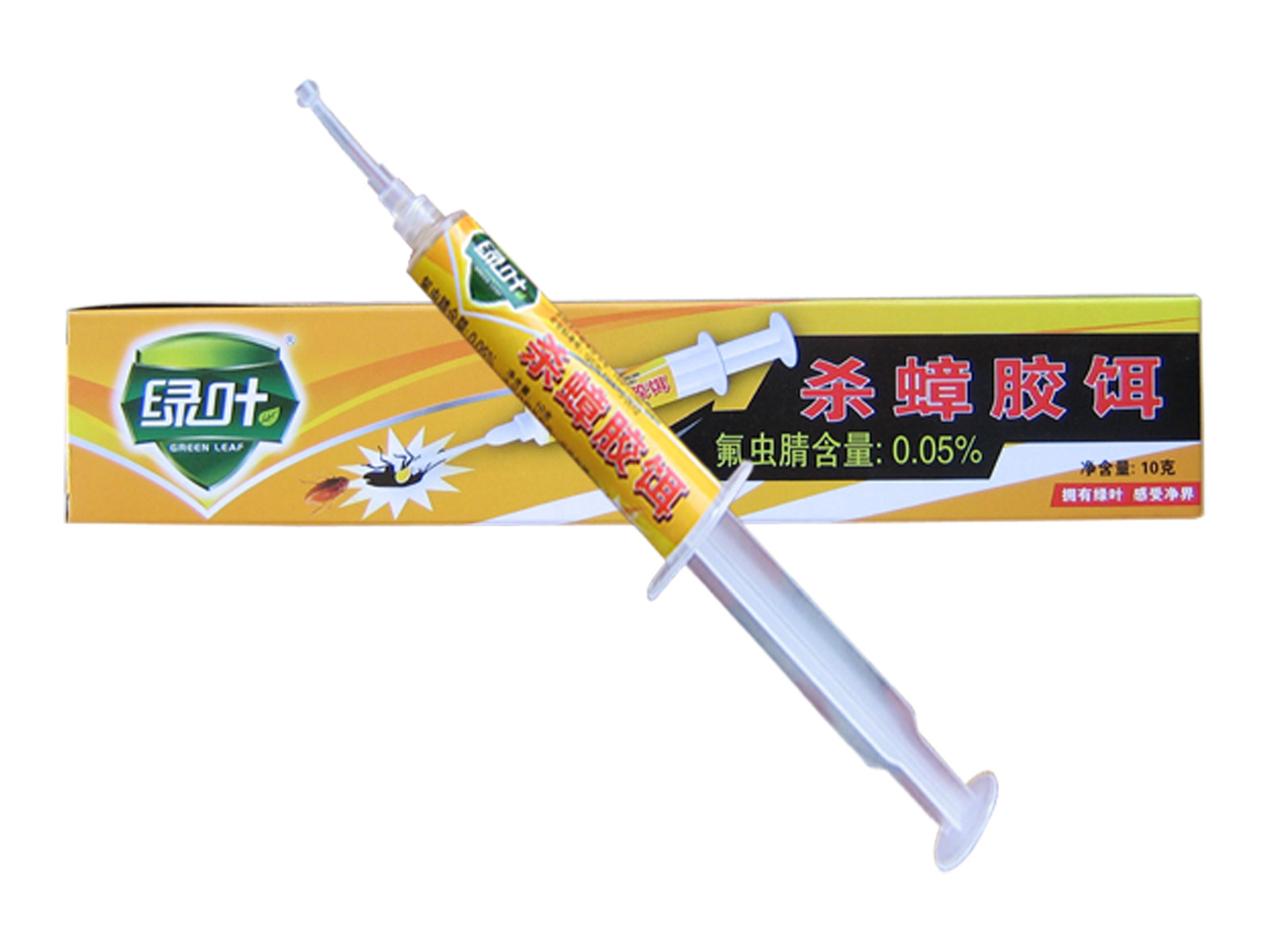绿叶杀蟑胶饵剂灭蟑螂药灭蟑清安全杀蟑 全窝端 20g大包装 买2送1