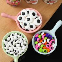 Christmas Eye Sugar Bakery Cake Decoration Blurred Color-Sized Eye Cake Sweet Dessert Decoration