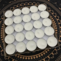 Candles smoke-free tea-making heating aromatherapy aromatherapy hotel ceremony dedicated mosaic candlestick 50 tablets