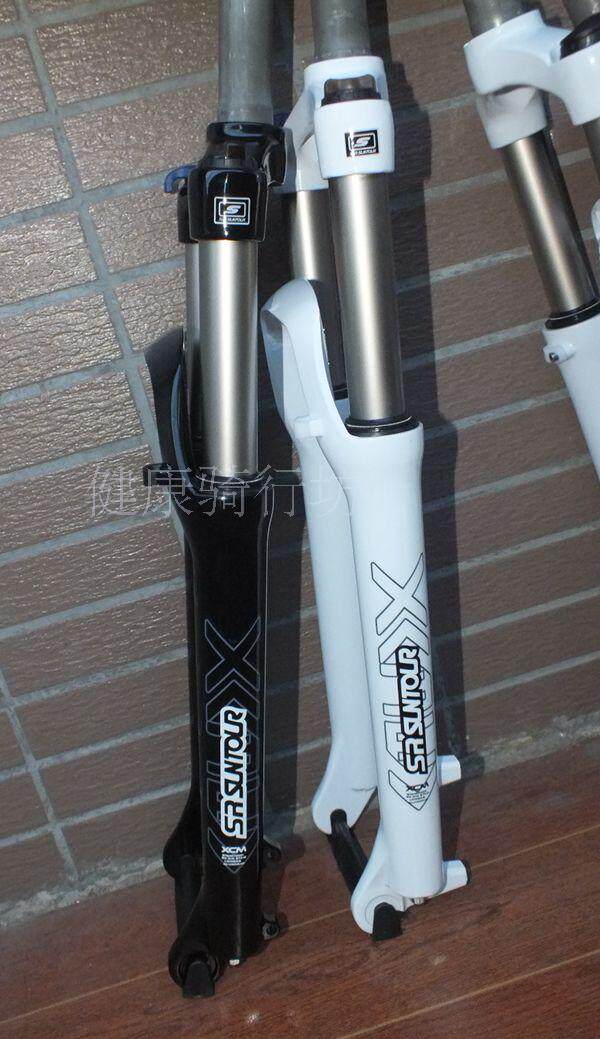 三拓xcm山地车前叉26寸铝合金27.5避震前叉29油簧肩控线控锁死碟v