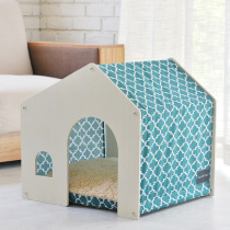 Cat Dogwood Kennel Dog House Small & Medium Dog Season Universal Korean Version Cat Dog Kennel Cute Indoor Cat Nest Pet Furniture