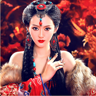 新款帆摄影主题写真服演出服舞蹈服异域风情民族风女古装乌兰托娅