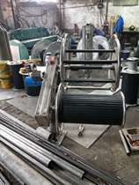 Professional cage machine hydraulic net lifting machine crab cage crab scare cage two-wheel cage machine fishing boat use