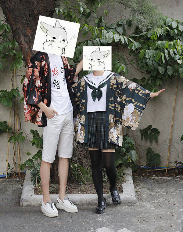 小狐仙狐狸日常羽织外套 空调 班服 情侣服 和风开衫极乐净土cos