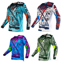 Custom SHIFT downhill suit summer bike riding suit long-sleeved top T-shirt mountain bike off-road motorcycle racing