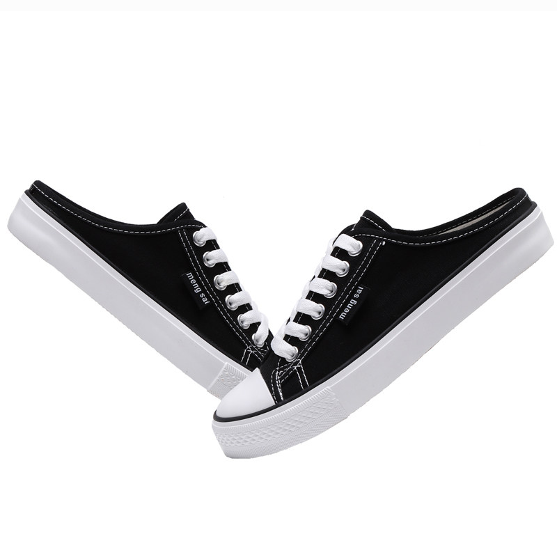 half canvas shoes
