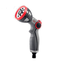 SGCB new grid seven-stage car wash shower head car beauty shop car wash tool household car high pressure water gun