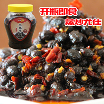 Hunan specialty flavor tempeh bibimbap Next meal Farmers homemade tempeh chili sauce steamed fish tempeh sauce 450g