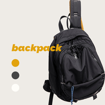 MADDEBAG black old daddy bag double shoulder bag female college student hit color school bag design sensation ins and day family