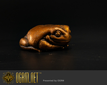 Ogrema Bronze boutiqueMaster Tree frog Litoria caeruleaLucky frog frog