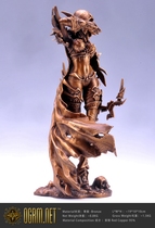 Orgrima Blizzard wow World of Warcraft Bronze Model Heavenly Queen Hirvana runs the Dark Ranger