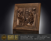 Augurima bronze Seiko iron blood profiled father of Giger H R Giger wall hanging customization