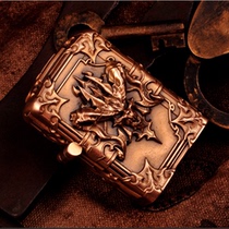 Ogrima Boutique Big Pineapple No 4 No 4 Diablo Bronze ZIPPO Lighter spot