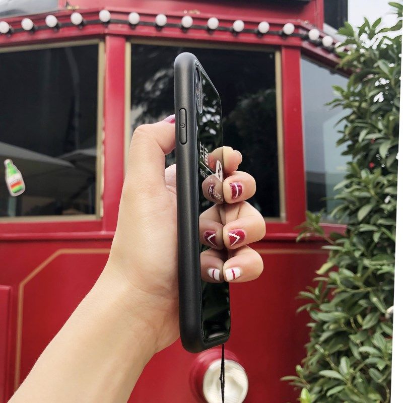 苹果6s手机壳钢化玻璃套iPhone7 plus抖音同款