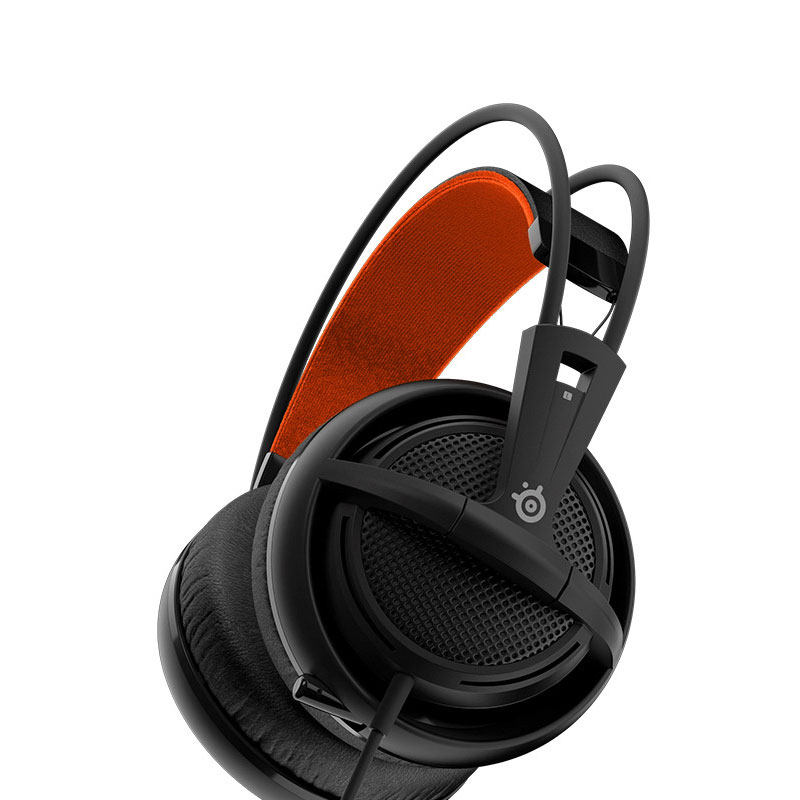 赛睿西伯利亚200有线耳机头戴式高端吃鸡游戏电竞耳麦带话筒