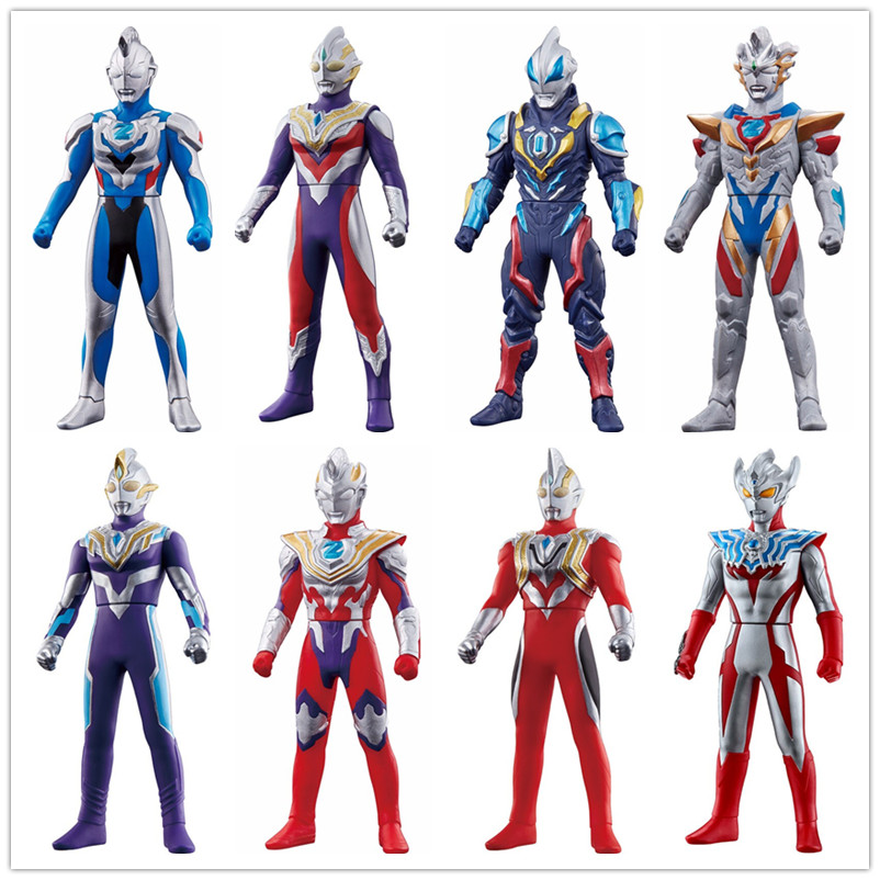 Bandai Ultraman Soft Gel Tega Zeta Tega Wind Matetas Beria Noah Delta