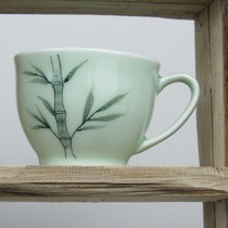 6 pack 70 ml hand-painted ceramic tape to pin ming bei have kung fu Mini small Cup bone china cup