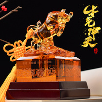 Tire seal fetal hair souvenir baby baby hair seal pig umbilical cord jade seal one year old one hundred days gift cow