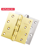 Huitailong hinge stainless steel 4 inch flat bearing hinge solid wood door load bearing hinge thick folding hinge